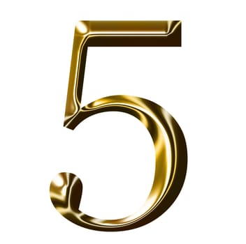 gold number symbol