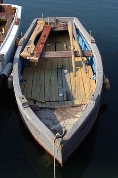 Old rowing boat