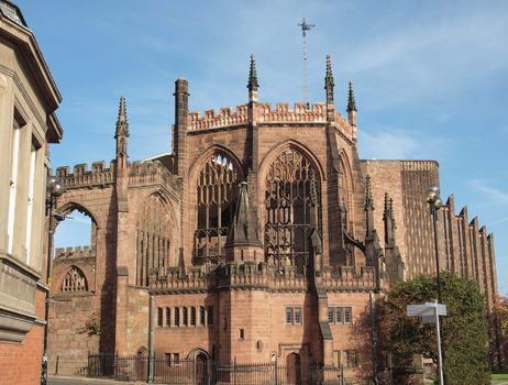 St Michael Cathedral church, Coventry, England, UK