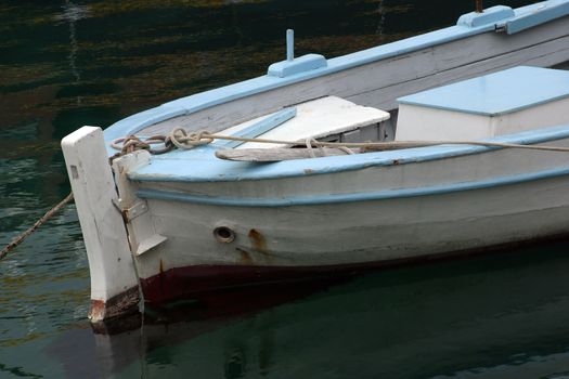 Old rowing boat