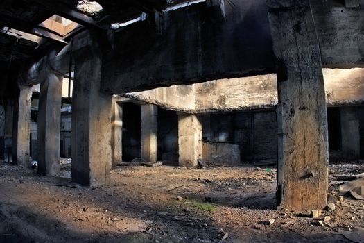 Industrial ruins