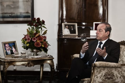 OPM, AUBERGE DE CASTILLE, VALLETTA, MALTA - MAY 12 - The Prime Minister of Malta, Dr. Lawrence Gonzi, in his office on 12 May 2011.