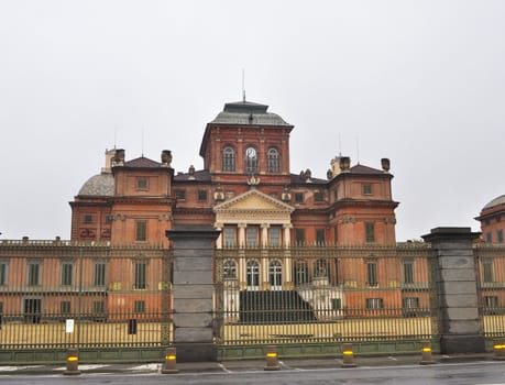 Castello di Racconigi baroque castle in Piedmont Italy