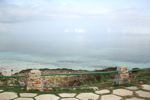 Caribbean Sea at dusk in Guardalavaca. Cuba.