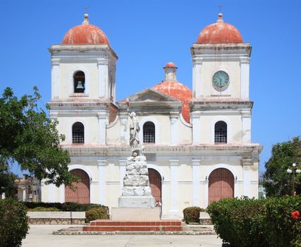 San Fulgencio's Church, Parque Calixto Garcia, Gibara, Cuba.