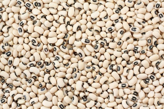 Pile of black eyed beans, suitable for use as a background