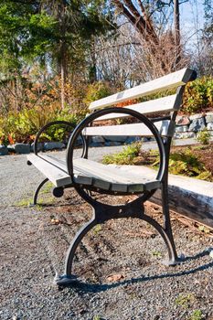 Bench in the Washington Park Arboretum