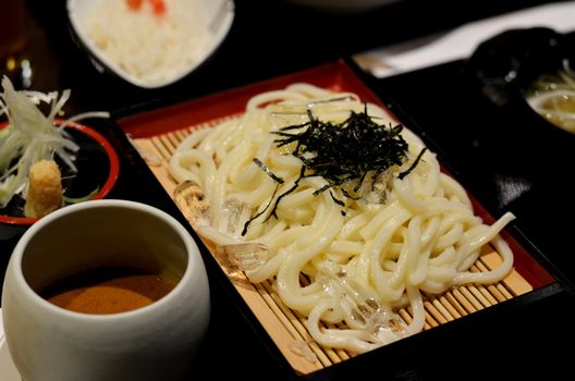 Japanese cuisine, Cold Udon noodles for summer menu