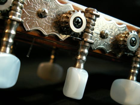 the guitar
