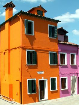 Burano  in Venice