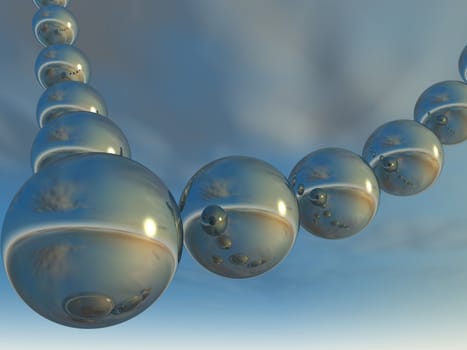 the blue bubble