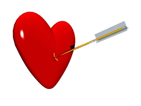 heart  and arrow