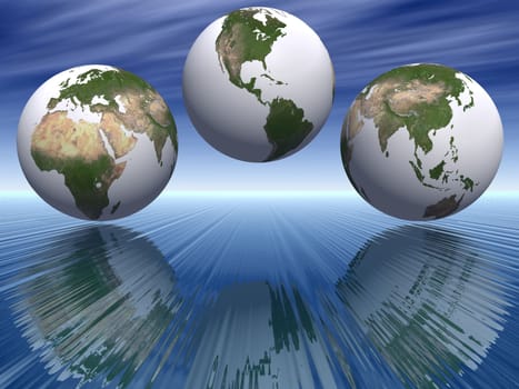 the Earth