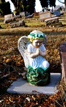 Gravesite - Angel - Blue Eyes