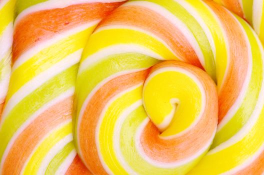 Close up of colorful candy