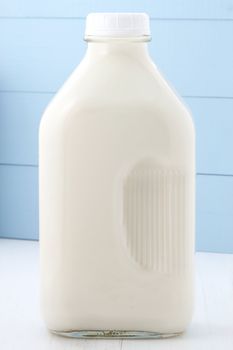 Delicious, nutritious and fresh half gallon Milk Bottle.