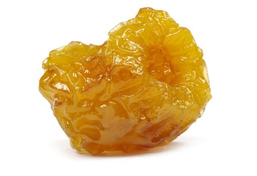 dried fruit isolated on a white background