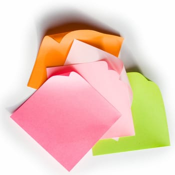 write note on it! Notebook paper on a white background.