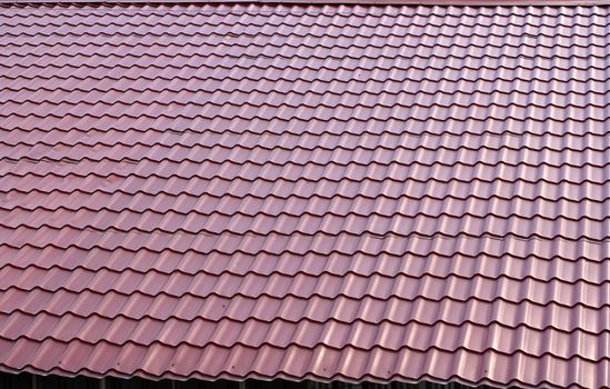 brown roof tile textured background