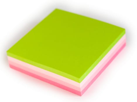 write note on it! Notebook paper on a white background.