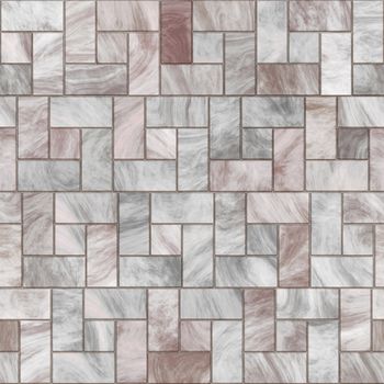 Seamless grey Tiles Background