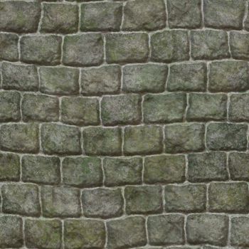 Seamless stone wall background