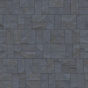 Seamless stone wall background