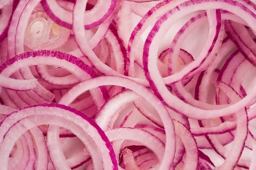 red onions background