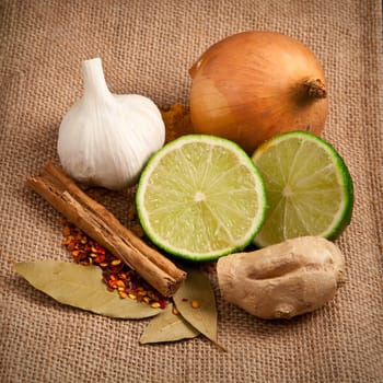 raw ingredients