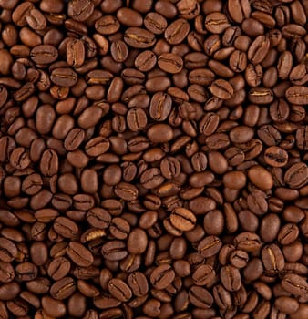 coffee beans as background