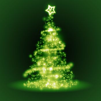 An image of a nice green christmas tree