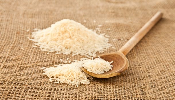rice on hessian
