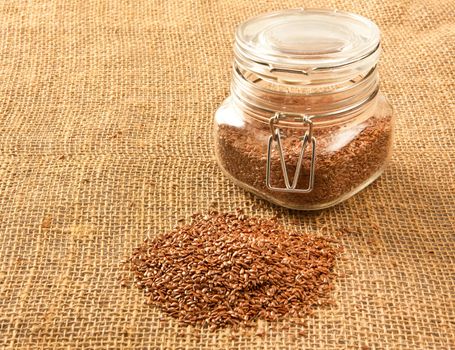 linseed on hessian