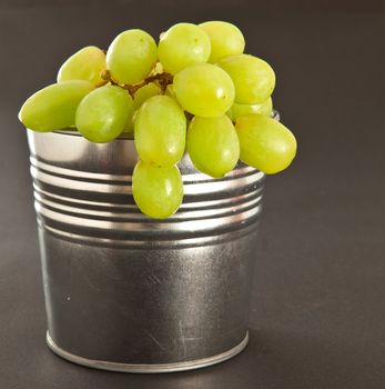 bunch of fresh grapes