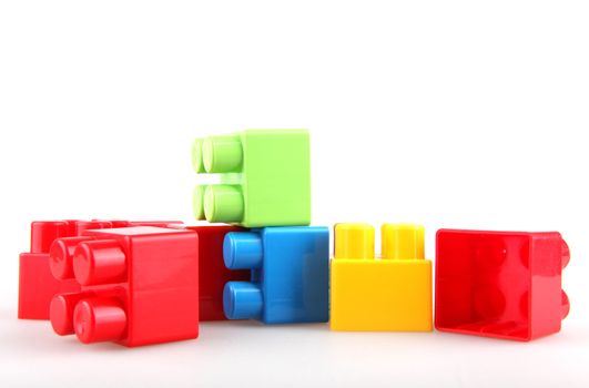 Plastic building blocks