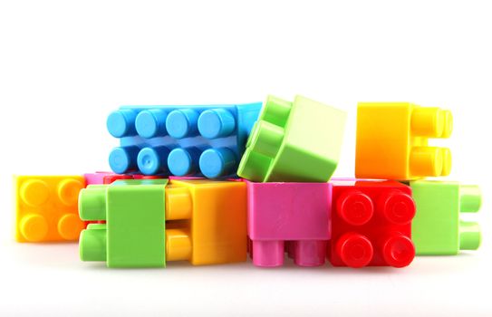 Plastic building blocks