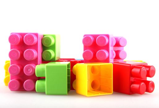 Plastic building blocks