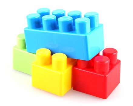 Plastic building blocks