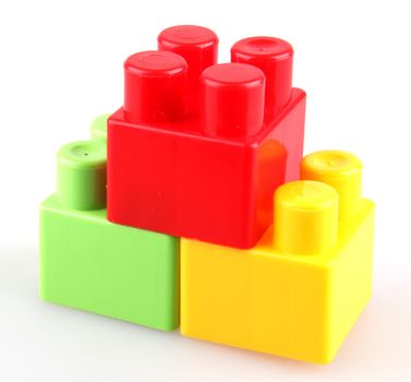 Plastic building blocks
