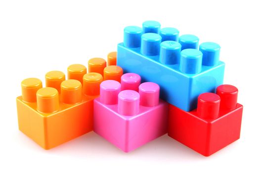 Plastic building blocks