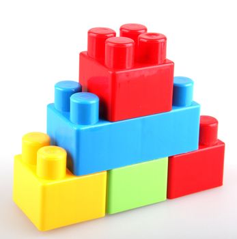 Plastic building blocks