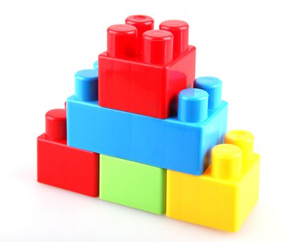 Plastic building blocks