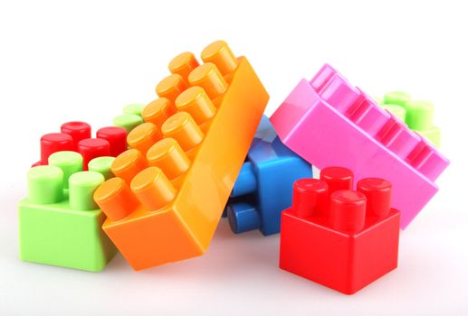 Plastic building blocks