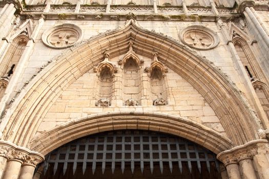 medieval stone arch