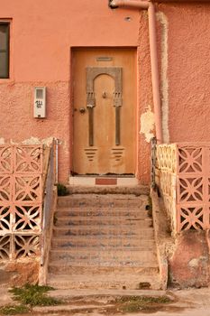 steps of a moroccan house