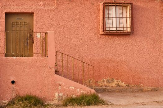 steps of a moroccan house