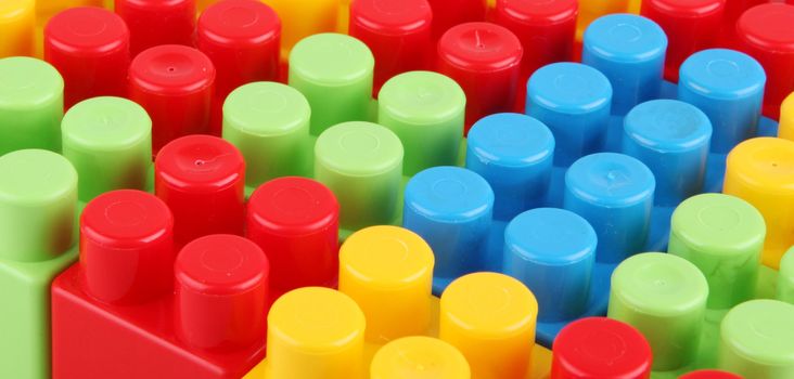 Plastic building blocks