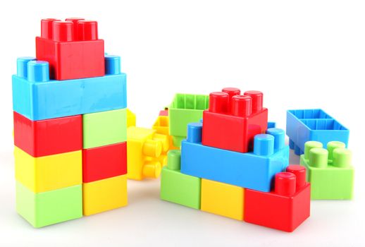 Plastic building blocks