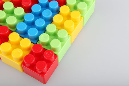 Plastic building blocks