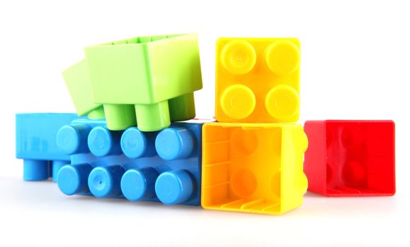 Plastic building blocks